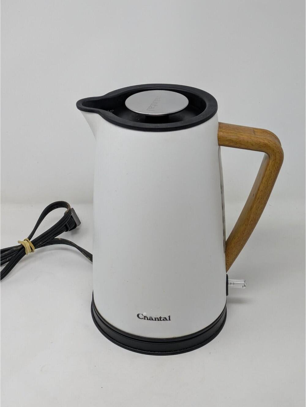 Chantal Oslo ELSL37-080 Cordless Electric Kettle 1.8 quarts-White